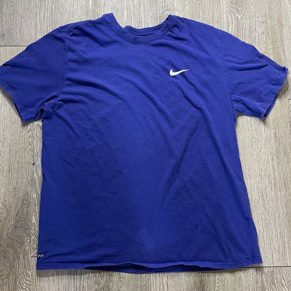 Nike Dri-Fit Tee Size XXL Royal Blue